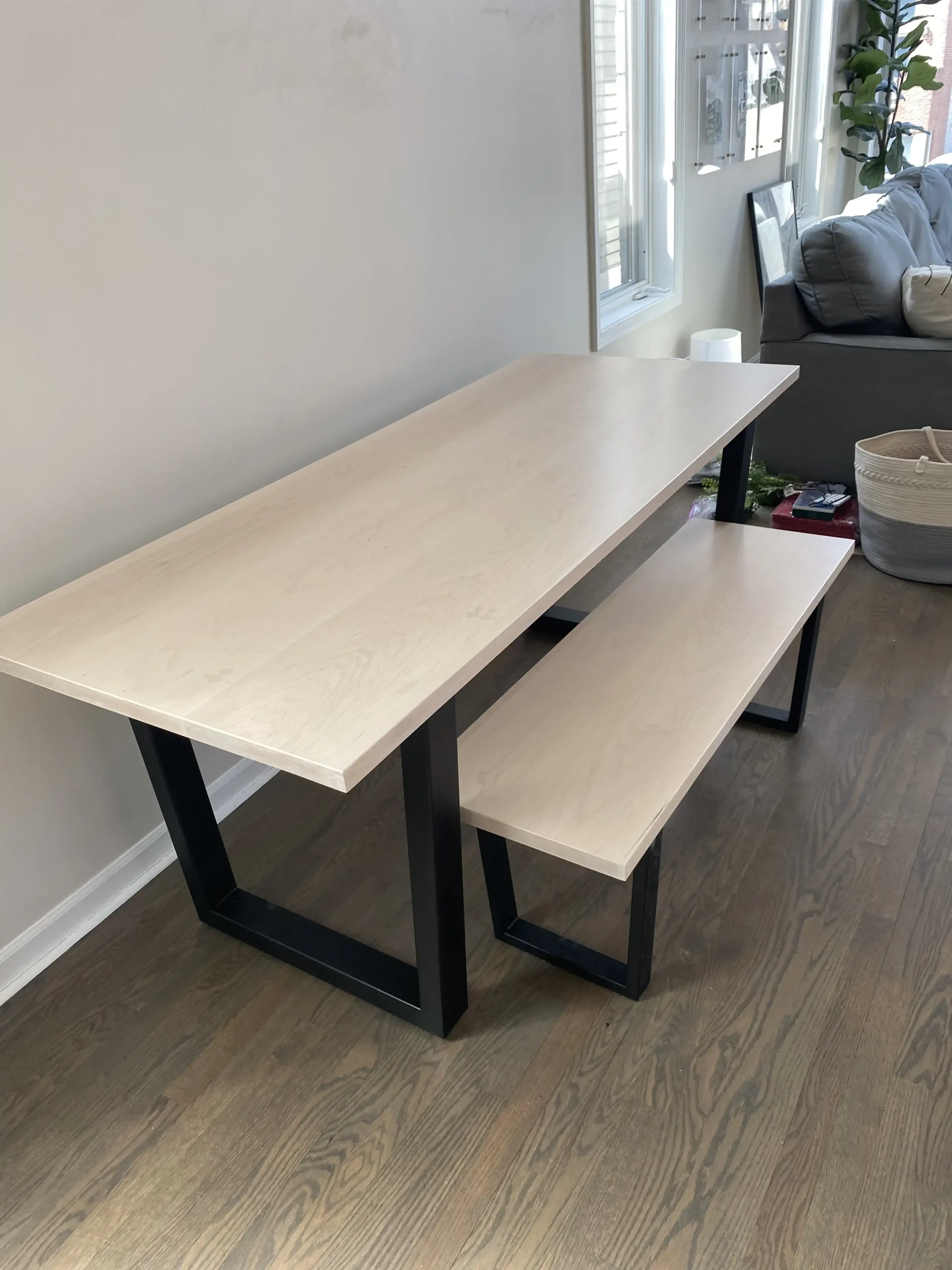 Dining Table Near Wall scaled